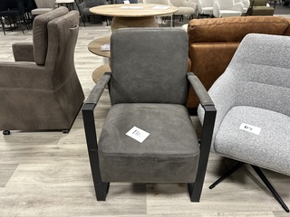 Fauiteuil Tim Antraciet